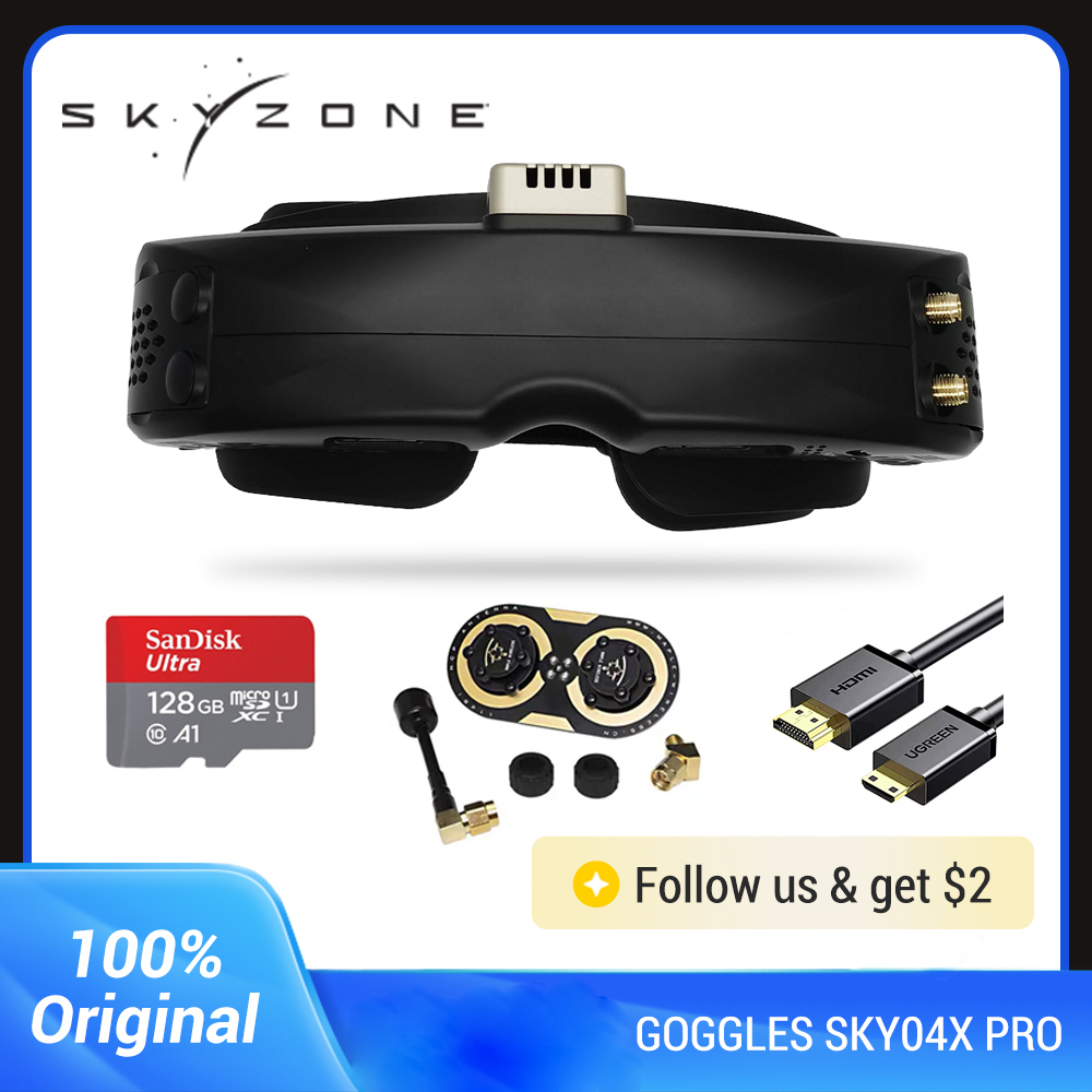 Skyzone Sky04O Pro Fpv Goggles - Skyzone SKY04X PRO 5.8GHz FPV GÖZLÜĞÜ