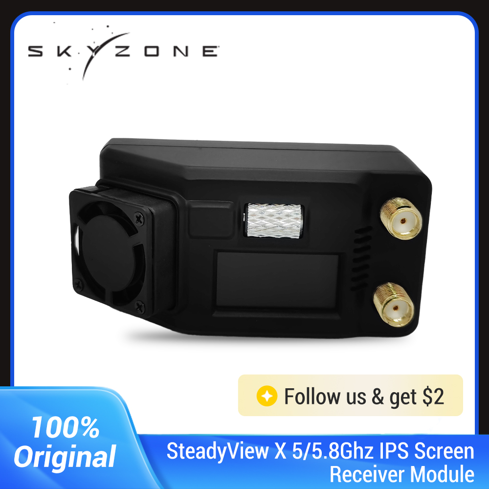 Skyzone Steadyview X Receiver Module - Skyzone SteadyView X 5.8Ghz IPS Ekran
