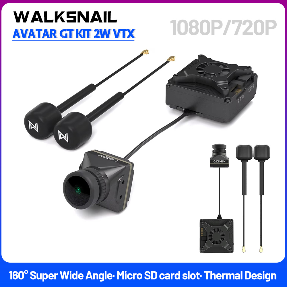 Walksnail Avatar Gt Kit 2W Vtx - Walkavatar Avatar GT kiti 2W VTX