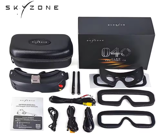 Skyzone Sky04O Pro Fpv Goggles - SKYZONE Sky04O Pro FPV Gözlükleri OLED