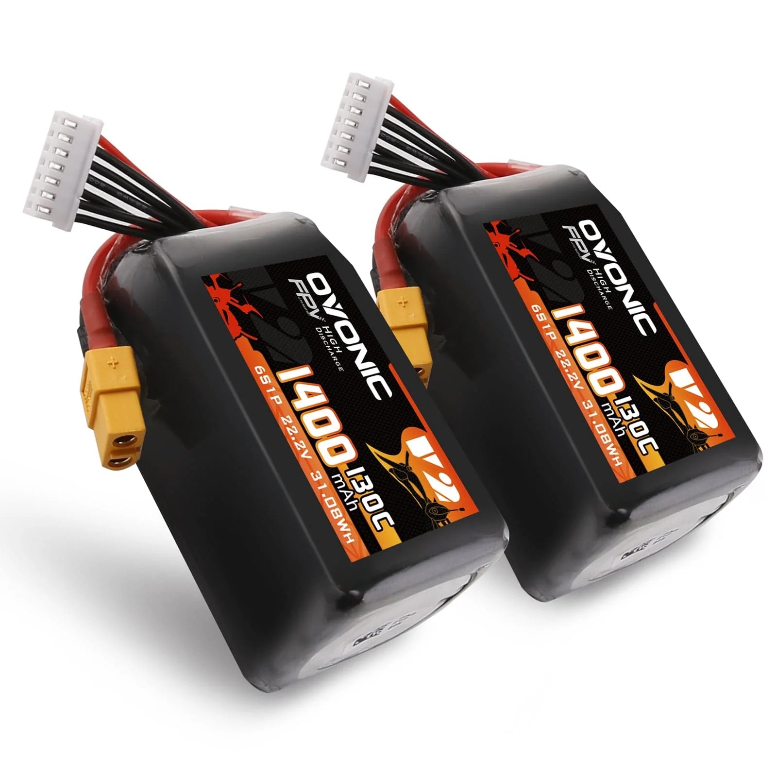 Walksnail Avatar Hd Goggles X - Ovonic 6S LiPo Pil 22.2V 1400mAh