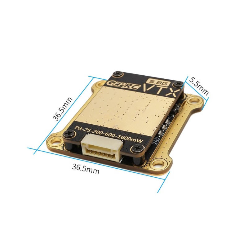 GEPRC RAD 5.8G VTX -1.6W/2.5W  - Geprc Rad Vtx 5.8G 2.5W incelemesi ve fiyatı