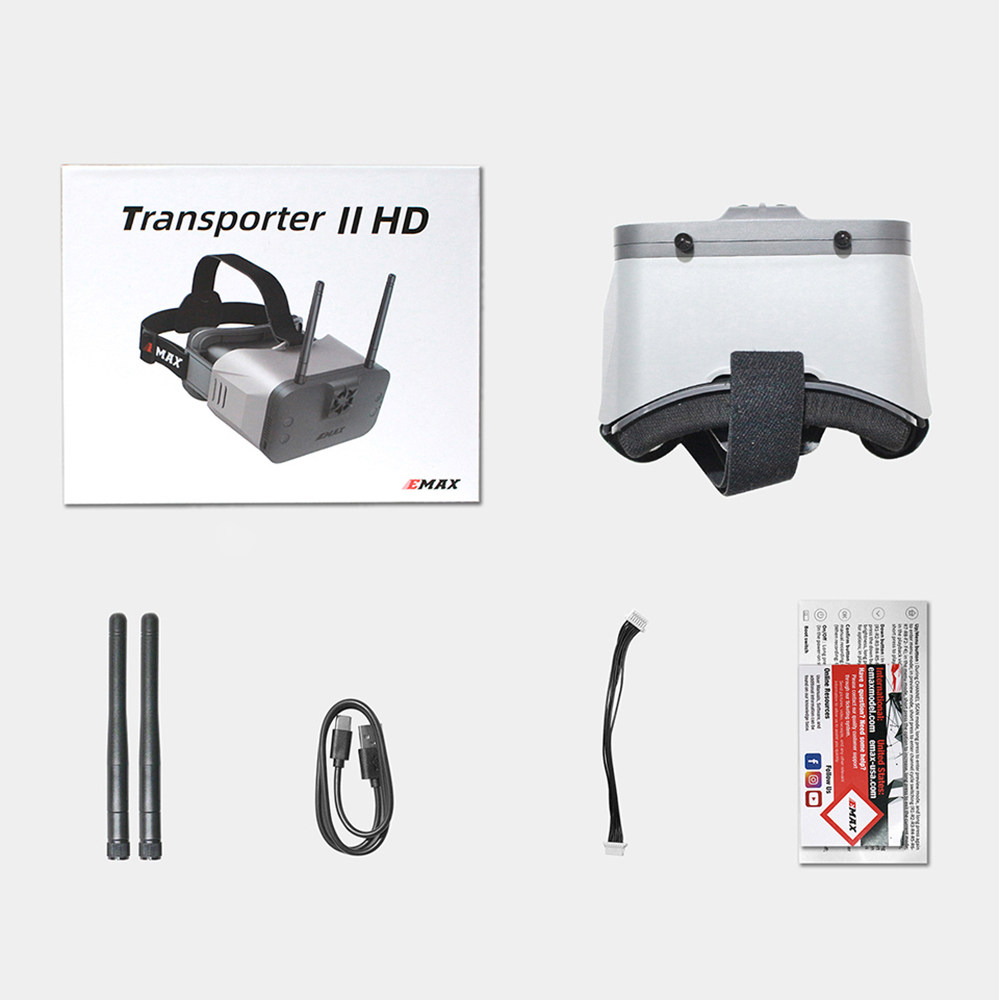 EMAX Transporter II HD Dijital - Hdzero Goggles Digital Hd Fpv incelemesi ve fiyatı