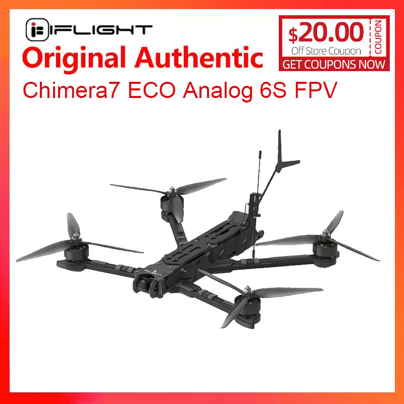 IFlight Chimera7 eko Analog 6S - Iflight Blitz 1.6W 5.8G Vtx incelemesi ve fiyatı