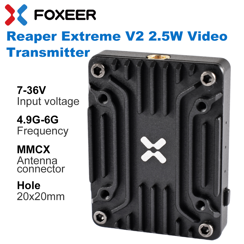 Foxeer 5.8g Reaper Extreme V2  - Foxeer Reaper Extreme 2.5W Vtx incelemesi ve fiyatı