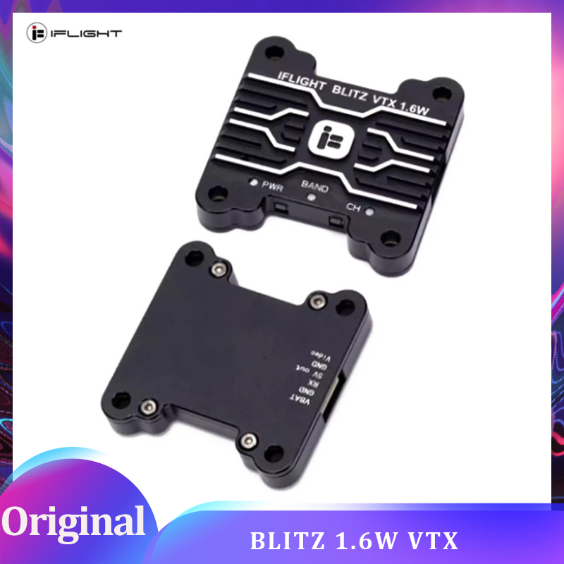 iFlight BLITZ 1.6W VTX Yüksek  - Iflight Blitz 1.6W 5.8G Vtx incelemesi ve fiyatı
