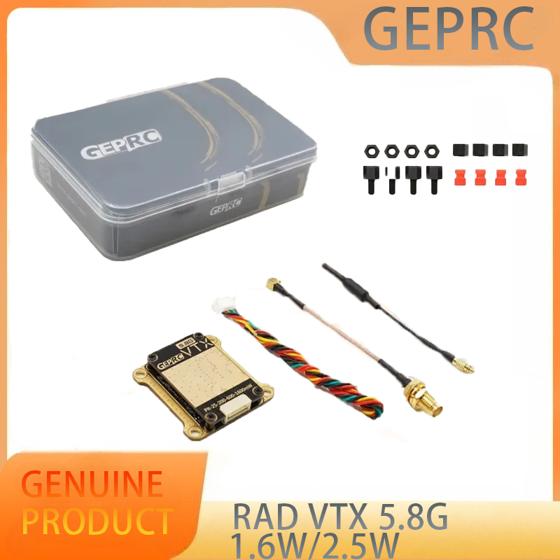 GEPRC RAD VTX 5.8G 1.6W 2.5W 4 - Geprc Rad Vtx 5.8G 2.5W incelemesi ve fiyatı