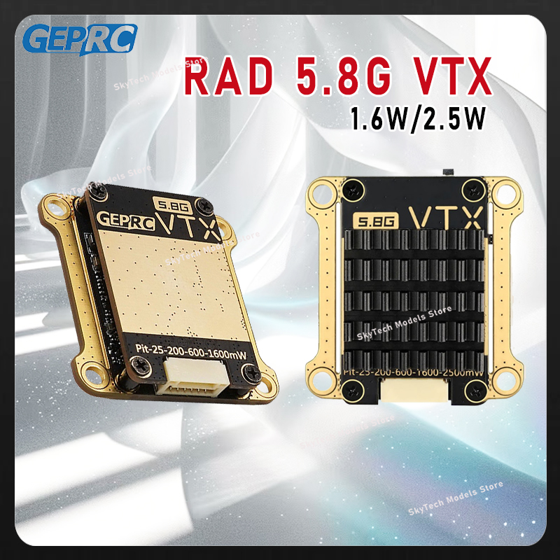 GEPRC RAD 5.8G VTX -1.6W/2.5W  - Geprc Rad Vtx 5.8G 2.5W incelemesi ve fiyatı
