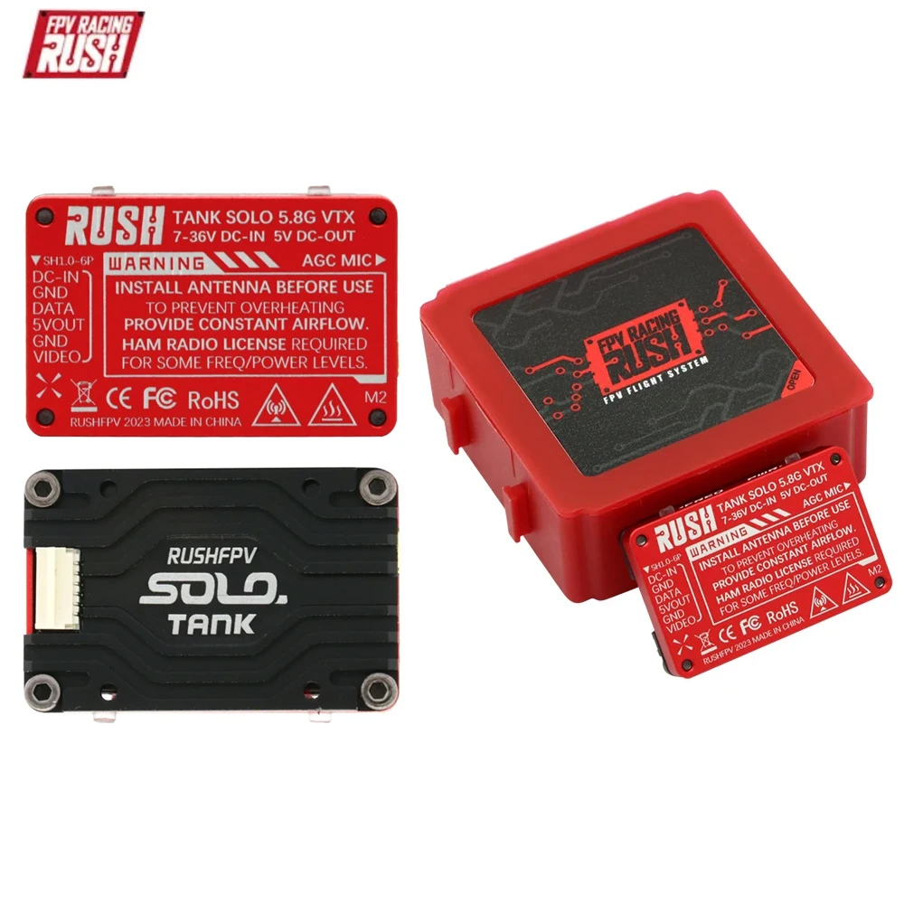 RushFPV Rush FPV Max Solo 2,5W - Rushfpv Rush Max Solo 5.8G 2.5W Vtx incelemesi ve fiyatı