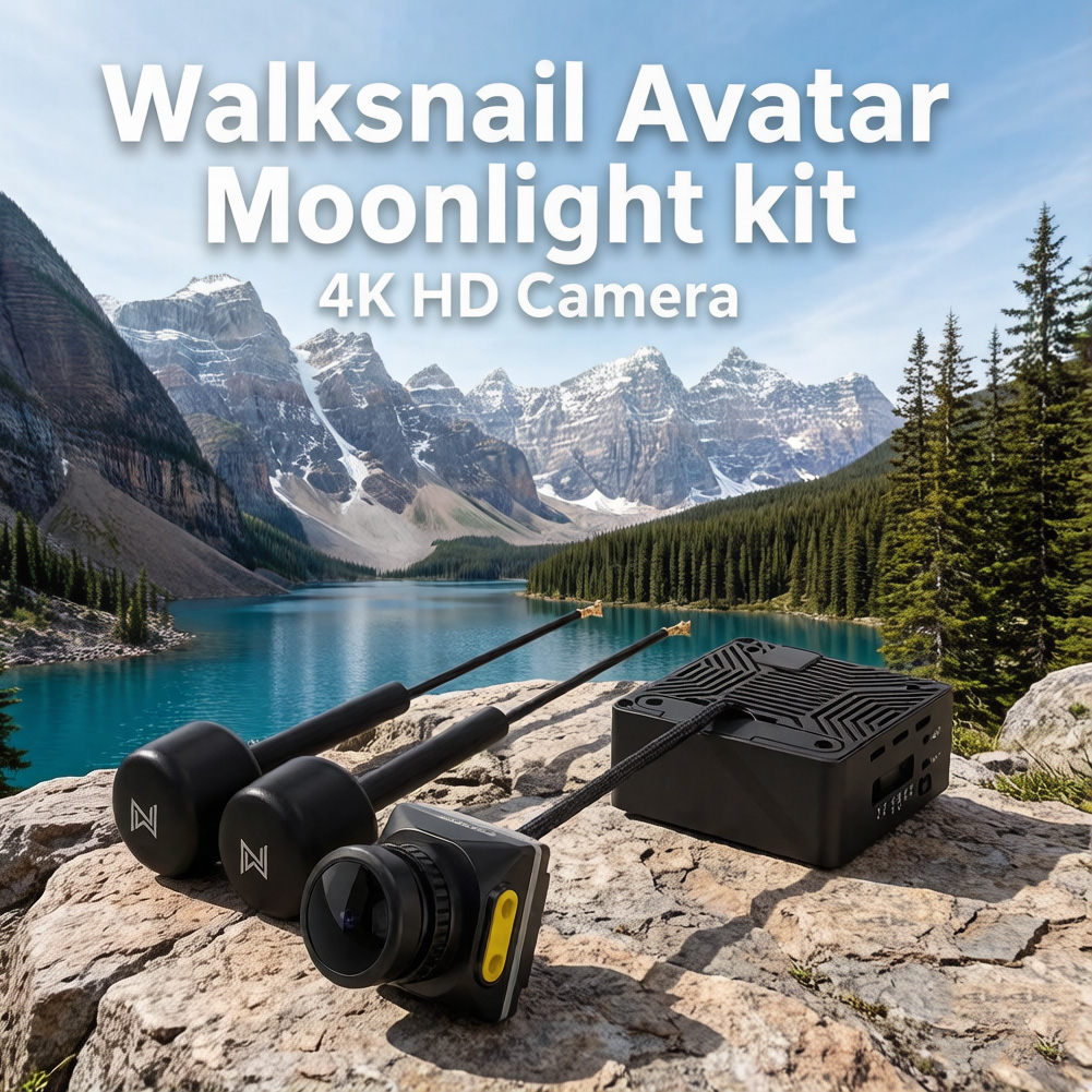 Caddx Walksnail Avatar Moonlig - Walksnail Avatar Hd Moonlight Kit 4K incelemesi ve fiyatı