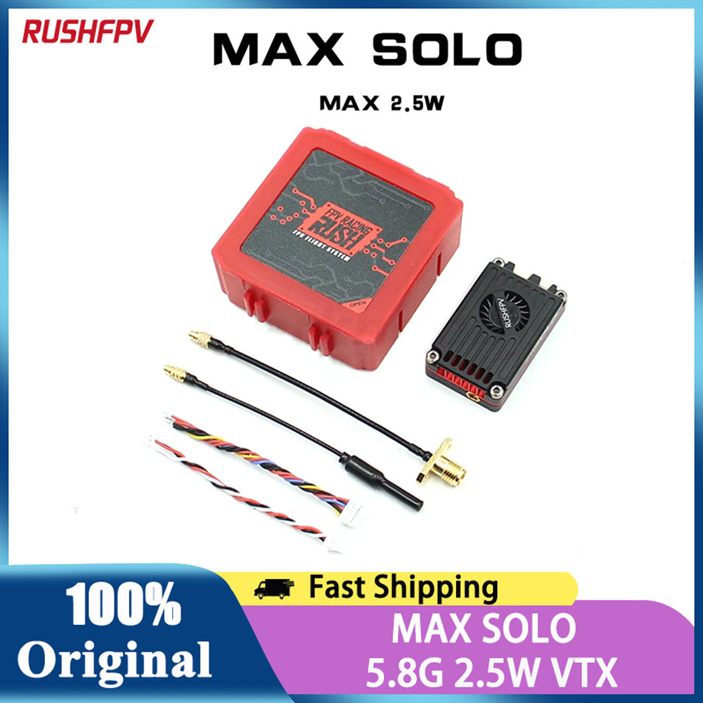 RUSHFPV RUSH MAX SOLO 5.8GHz 2 - Rushfpv Rush Max Solo 5.8G 2.5W Vtx incelemesi ve fiyatı