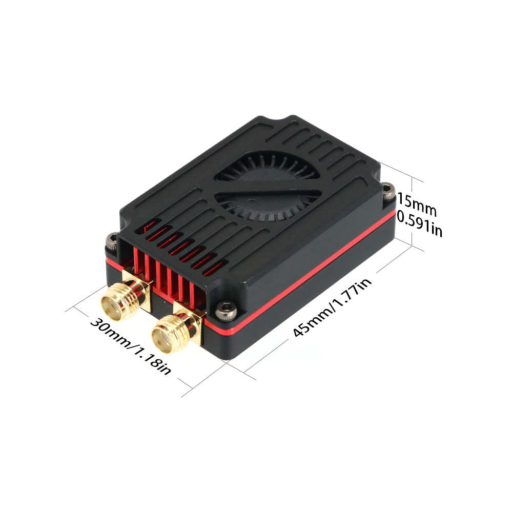 RUSHFPV 5.8G 2.5W VTX 4.9G 8+4 - Rushfpv Rush Max Solo 5.8G 2.5W Vtx incelemesi ve fiyatı