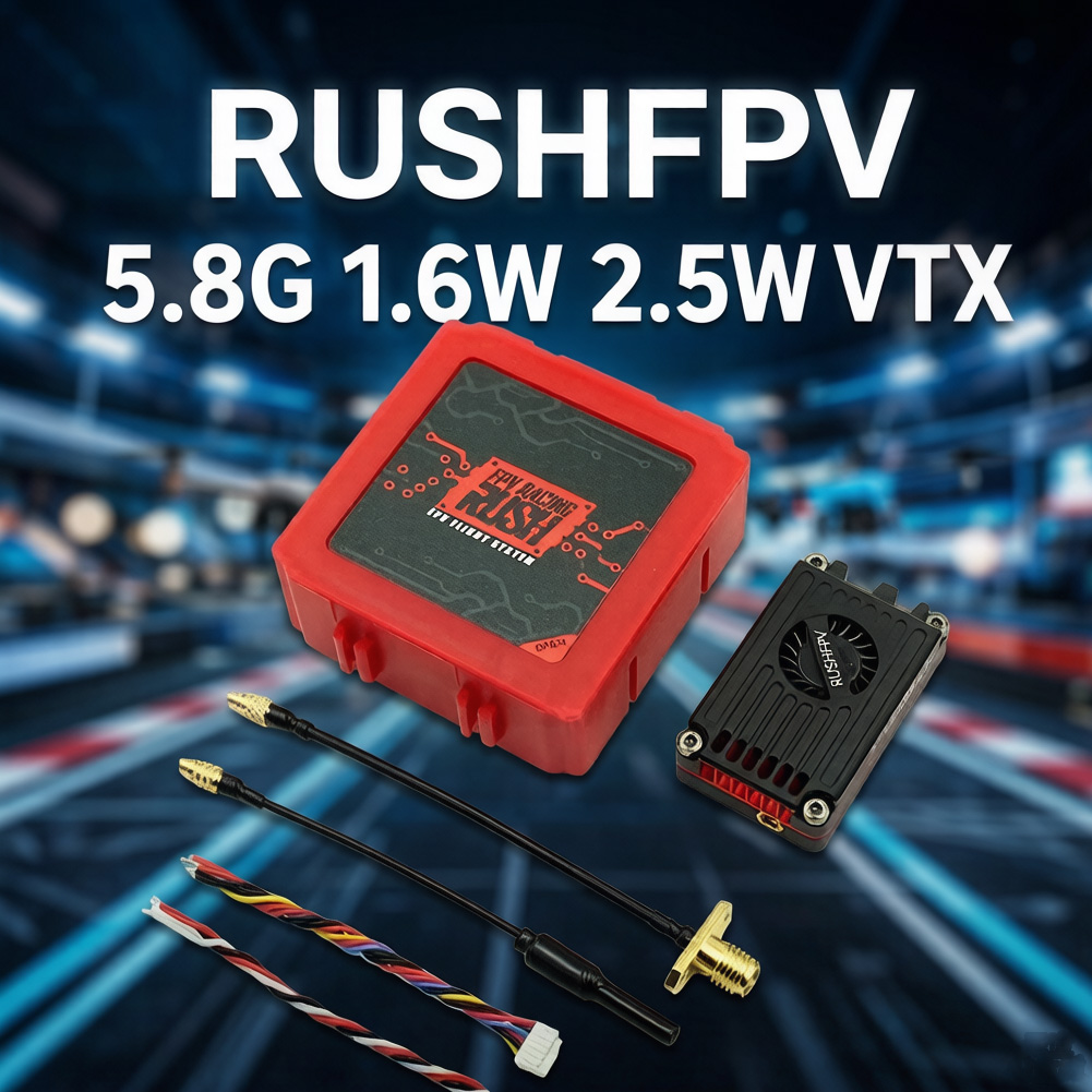 RUSHFPV RUSH MAX SOLO / TANK S - Rushfpv Rush Max Solo 5.8G 2.5W Vtx incelemesi ve fiyatı
