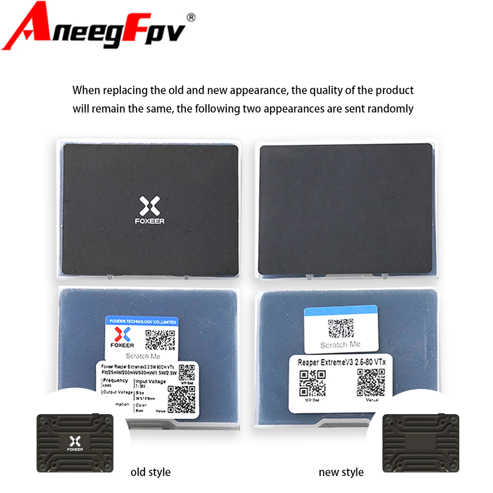 Foxeer 5.8G Reaper Extreme V2  - Foxeer Reaper Extreme 2.5W Vtx incelemesi ve fiyatı